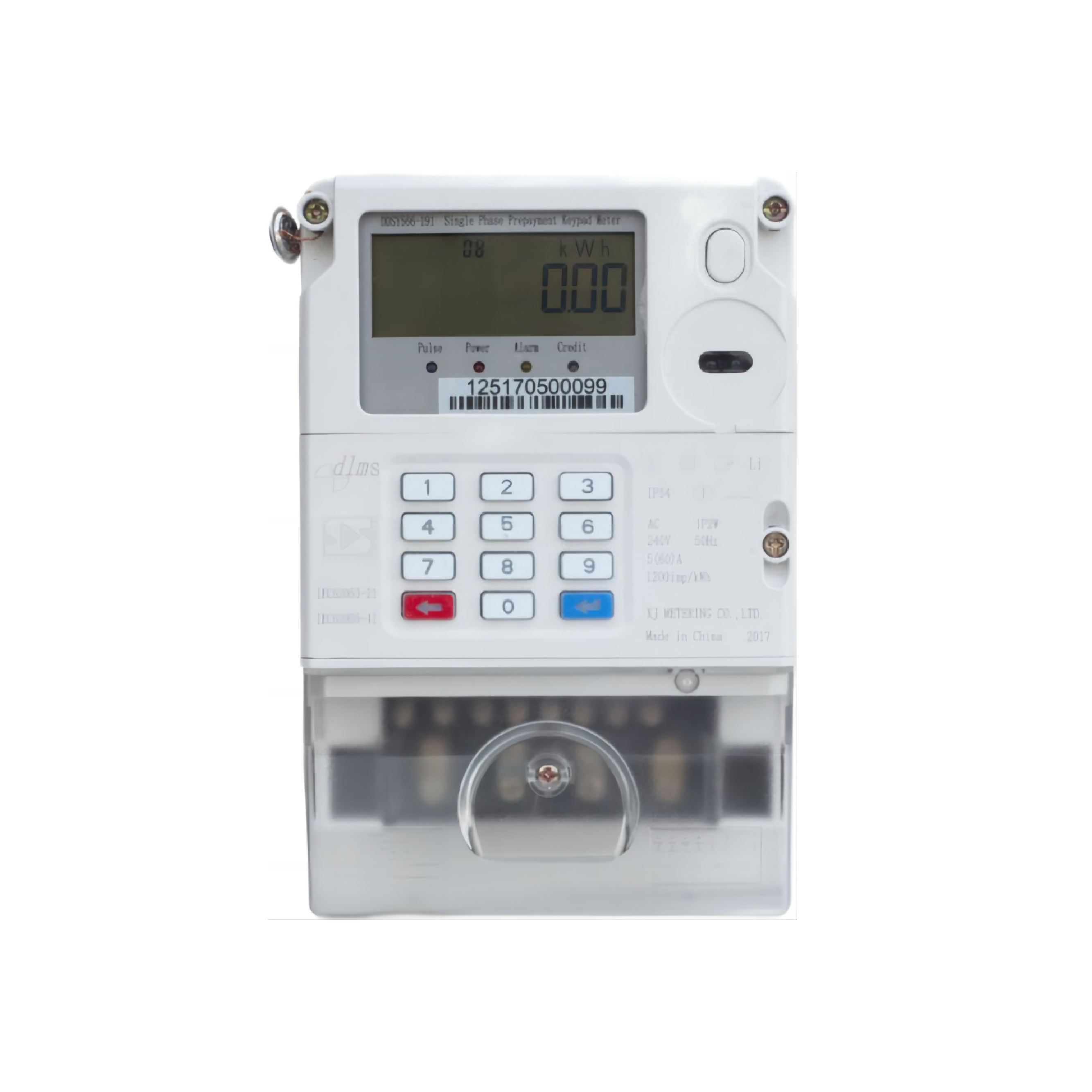 Single-Phase Smart KeypadPrepayment Meter